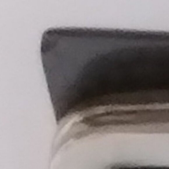 Unique Vintage Black Leather Satchel/Shoulder Frame Bag wth Chic Sleek Features - Picture 11 of 15